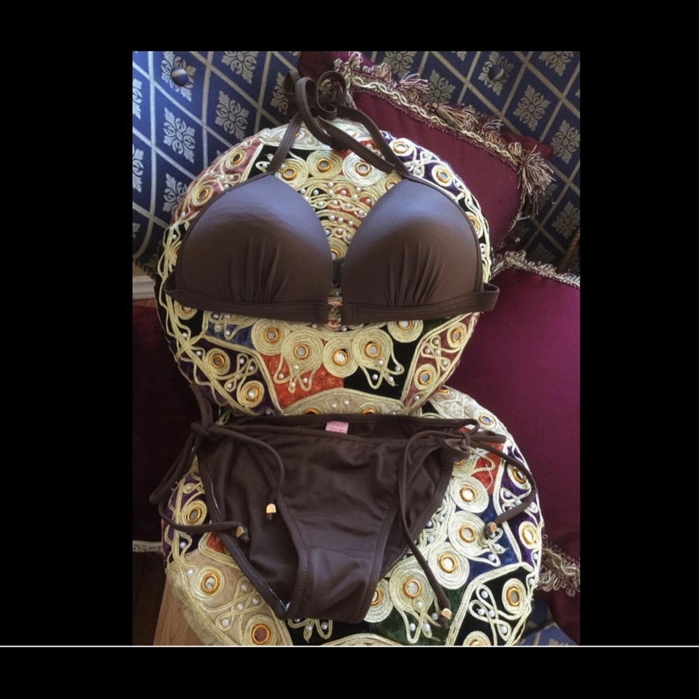 Venus Enhancer Bikini-Top Sz C, String Bottom Sz … - image 2